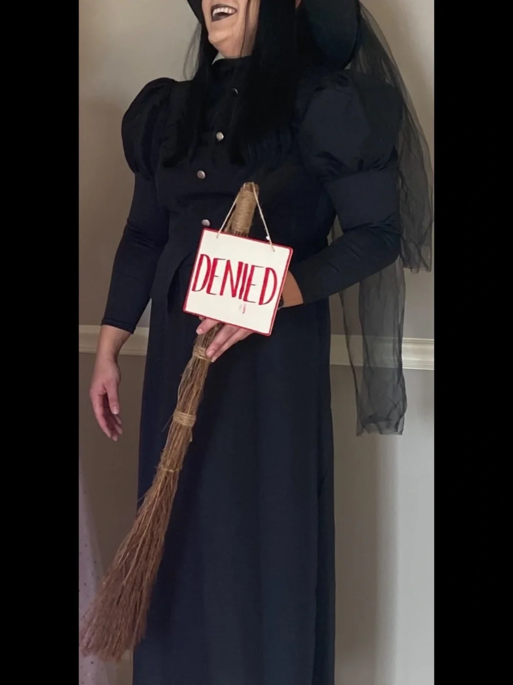 Adult Witch Halloween Costume sz M - Picture 3 of 4